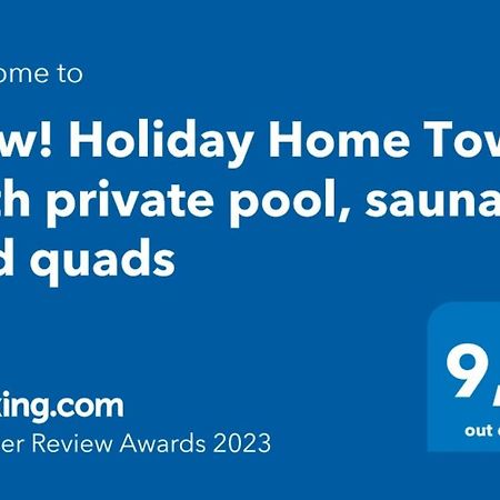 Holiday Home Tower With Private Pool, Sauna And Quads Smilcic Kültér fotó